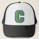 Recherche de monogramme c casquettes Alphabet