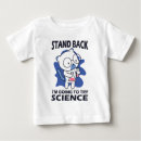 Recherche de scientifiques bébé tshirts Science drôle