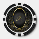 Suche nach golden poker chips Monogramm