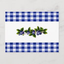Recherche de bleuets cartes postales Cuisine