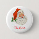 Recherche de santa claus badges Rétro