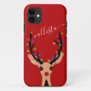 Recherche de noël mignon iphone coques Artistique