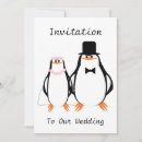 Recherche de pingouin mariage invitations Pour tous
