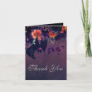 Recherche de purple remerciements cartes Aquarelle florale