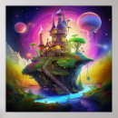 Suche nach fantasie schloss poster Für kinder