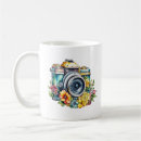 Recherche de appareil photo vintage tasses Fleurs