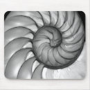 Recherche de coquille nautilus tapis souris Blanc