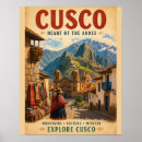 Suche nach peru reise poster Vintage