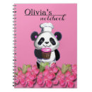 Recherche de pandas carnets Girl