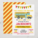 Recherche de autobus scolaire jaune invitations Enfants