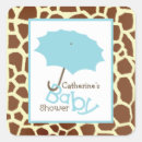 Suche nach blaue giraffe aufkleber Babyparty