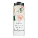 Recherche de faveurs voyage mugs Bridesmaid