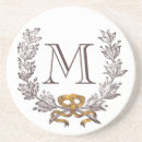 Recherche de guirlande dessous de verres Monogramme