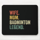 Recherche de badminton drôle tapis souris Citation