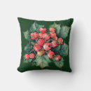 Recherche de baies de houx coussins Vert