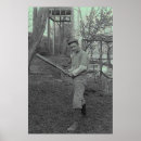 Suche nach vintager baseball poster Fotografie