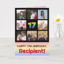 Suche nach 17 geburtstag karten 17 jahre alt