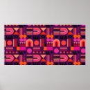 Suche nach geometric pattern poster Color