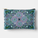 Recherche de plume cosmétiques pochettes Bleu