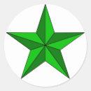 Recherche de cercle vert autocollants Étoile