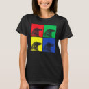 Recherche de animal pop art tshirts Oiseau