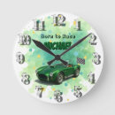 Recherche de voiture course horloges Pour enfants