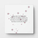 Recherche de christmas plaques Create your own