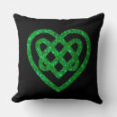 Recherche de noeud celtique coussins Coeur