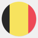 Recherche de la belgique autocollants Drapeau
