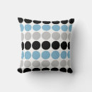 Recherche de noir et bleu coussins Girly