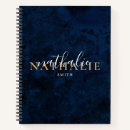 Recherche de marbre de notes carnets Bleu marine