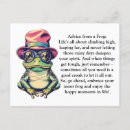 Recherche de grenouille drôle cartes postales Bizarre