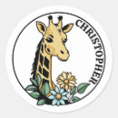 Suche nach giraffen aufkleber Safari tier