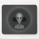 Recherche de aliens tapis souris Alien gris