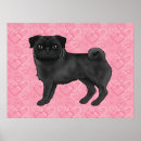 Suche nach schwarzer mops poster Niedlich