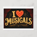 Recherche de comédie musicale cartes postales Théâtre