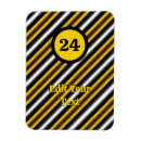 Recherche de jaune et blanc magnets Élégant