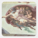 Recherche de michelangelo autocollants Fresque