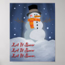 Suche nach schneien poster Schneemann