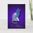 Recherche de lit mort cartes postales Cats