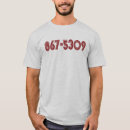 Recherche de 867 5309 tshirts Musique