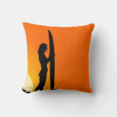 Recherche de surfeur coussins Coucher de soleil