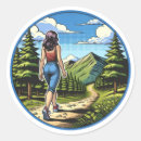 Suche nach wandern aufkleber Rückpackung