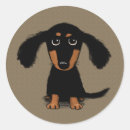 Recherche de évier autocollants Dachshund