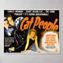 Recherche de horreur vintage posters Chat