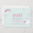 Recherche de licorne invitations Parti unicorne