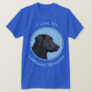 Recherche de labrador hommes tshirts Laboratoire noir