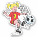 Suche nach mädchenfußball aufkleber Sport