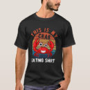 Recherche de fruits de mer tshirts Rouge