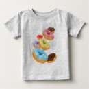Recherche de beignet bébé tshirts Nourriture